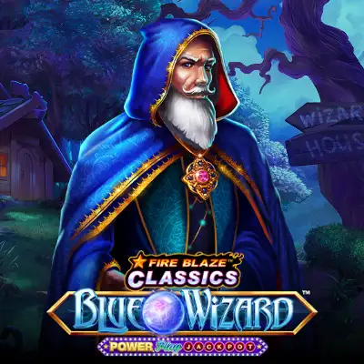 Fire Blaze: Blue Wizard PowerPlay Jackpot