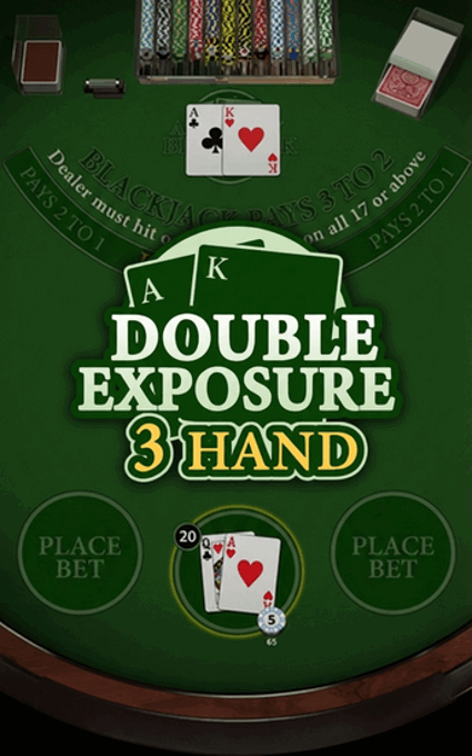 Black Jack3 H Double Exposure